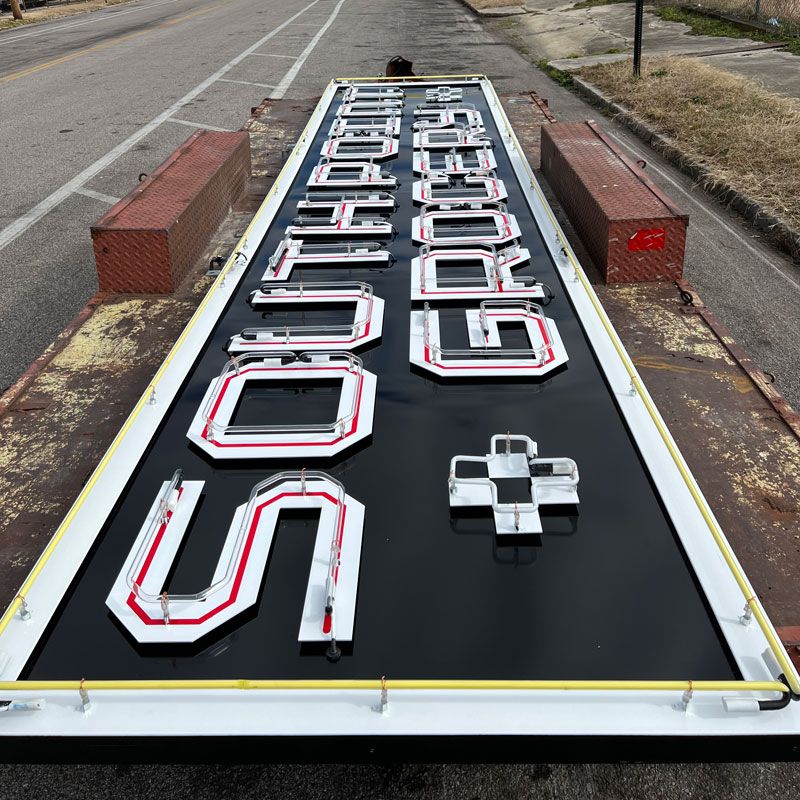 south point grocery sign