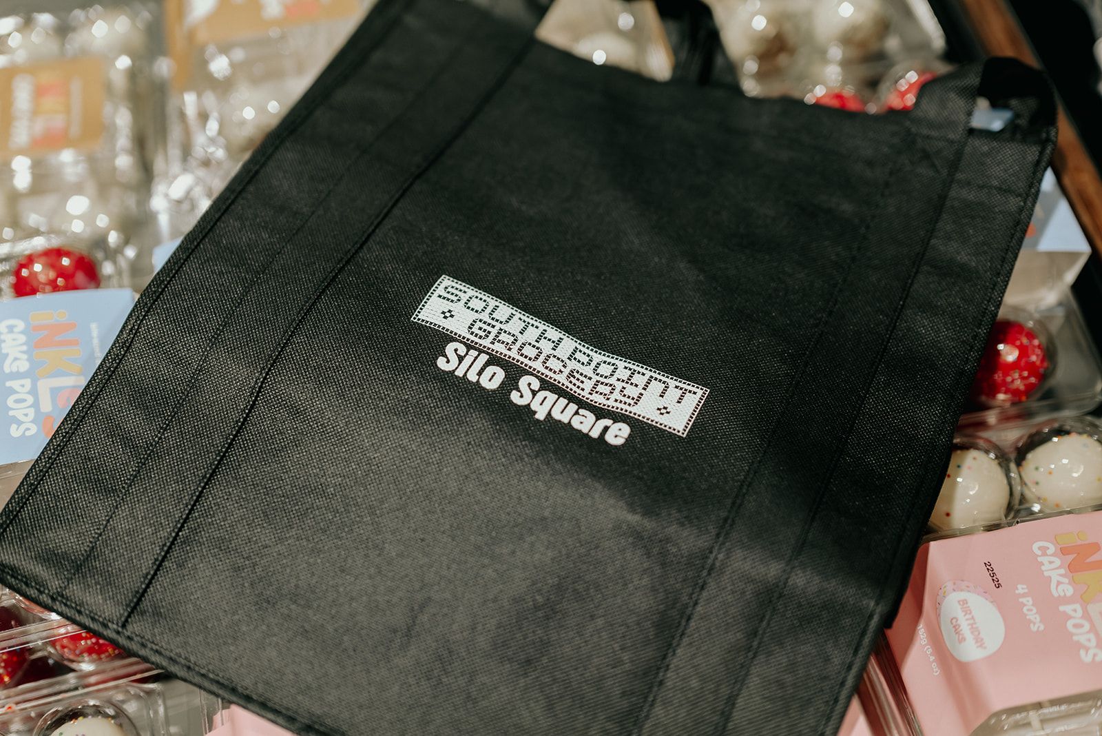 South Point Grocery Silo Square Apron