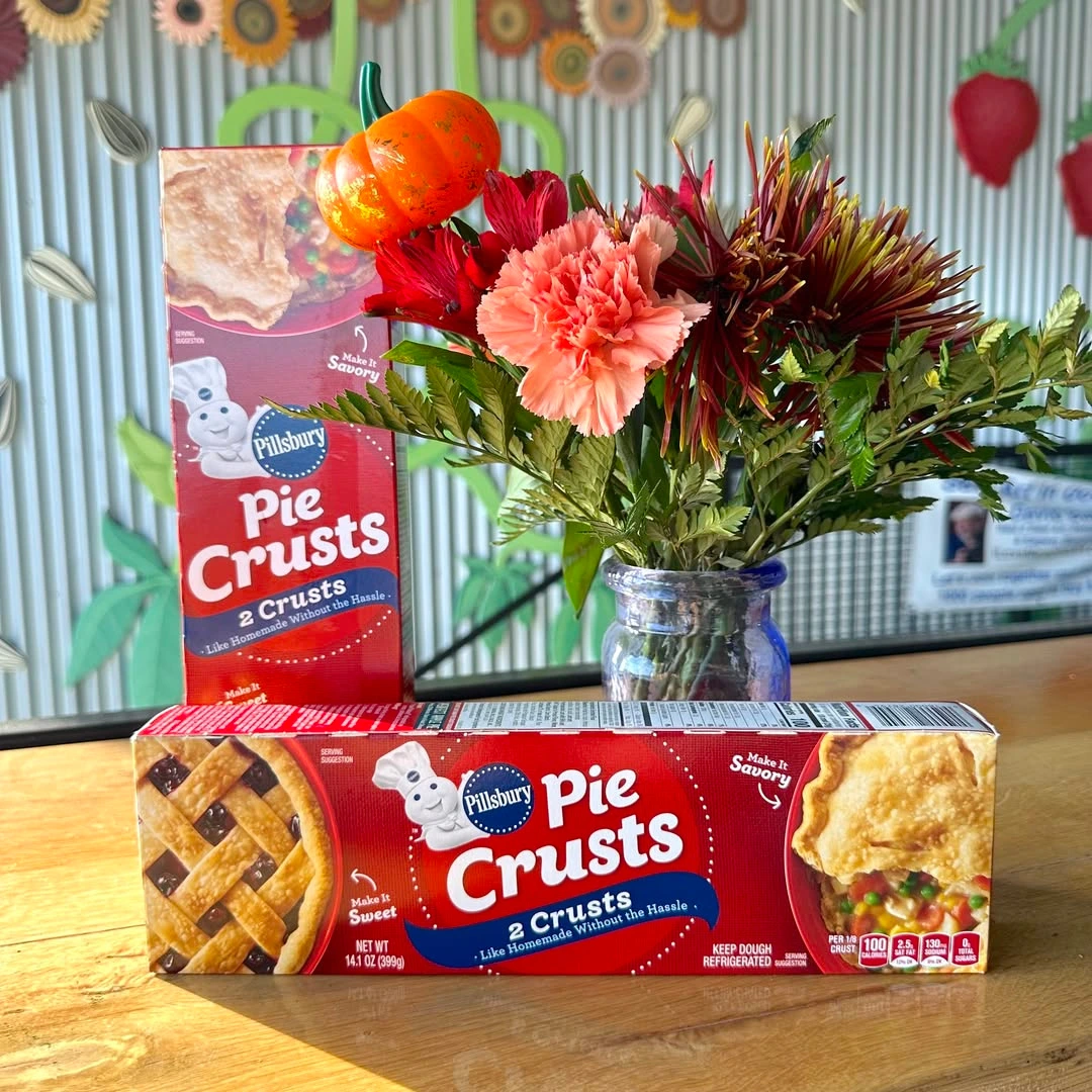 Pie crusts.